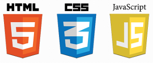 HTML, CSS & JS logos